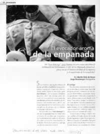El Evocador aroma de la empanada