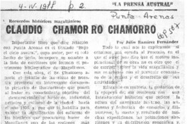 Claudio Chamorro Chamorro