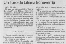 Un libro de Liliana Echeverría