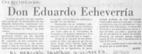 Don Eduardo Echeverría