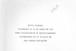 Don Abdón Cifuentes