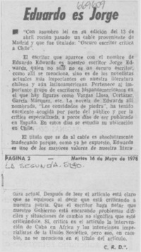 Eduardo es Jorge