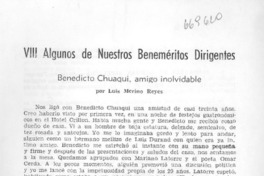 VIII algunos de nuestros beneméritos dirigentes