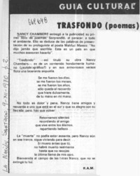 Trasfondo (poemas)
