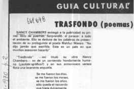 Trasfondo (poemas)