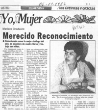 Merecido reconocimiento.