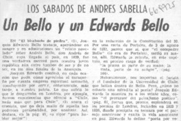 Un Bello y un Edwards Bello