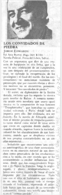 Los Convidados de piedra.