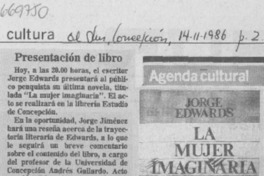 Presentación de libro.