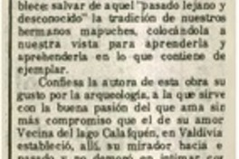 Ser y hacer mapuches