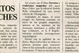 Secretos mapuches.