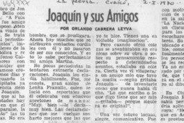 Joaquín y sus amigos