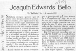 Joaquín Edwards Bello