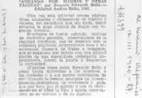 Andando por Madrid y otras páginas"