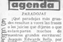 Paradojas