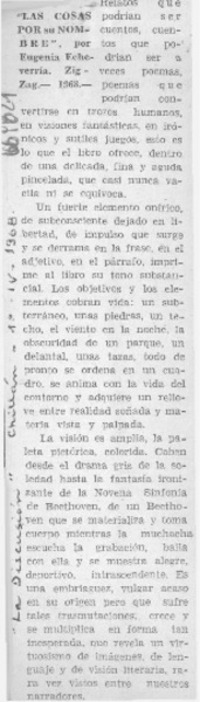 Las cosas por su nombre.