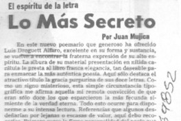 Lo más secreto