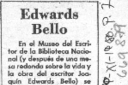 Edwards Bello