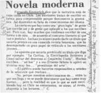 Novela moderna.