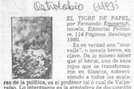 El tigre de papel.
