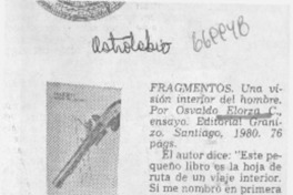 Fragmento, una visión interior del hombre.