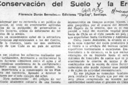 La Conservación del suelo y la erosión.