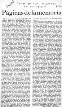 Páginas de la memoria