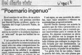 Poemario ingenuo"