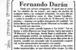 Fernando Durán