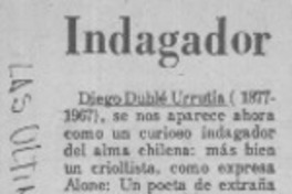 Indagador