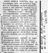 Diego Dublé Urrutia.