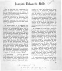 Joaquín Edwards Bello.