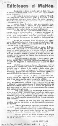 Ediciones El Maitén