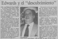 Edwards y el "descubrimiento".