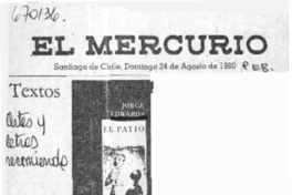 Reedición de "El patio".