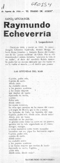 Raymundo Echeverría