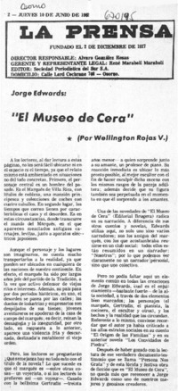 "El museo de cera"