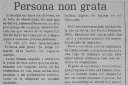 Persona non grata
