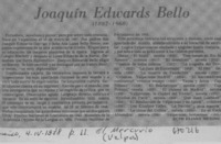 Joaquín Edwards Bello (1887-1968)