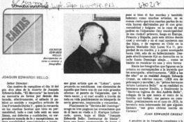 Joaquín Edwards Bello