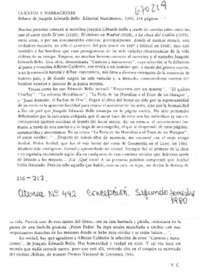 Cuentos y narraciones