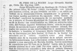 El Peso de la noche