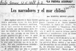 Los narradores y el mar chileno