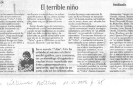 El terrible niño