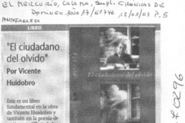 El ciudadano del olvido".
