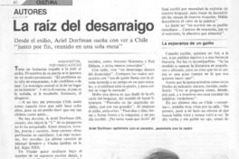 La raíz del dasarraigo