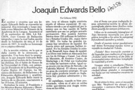 Joaquín Edwards Bello