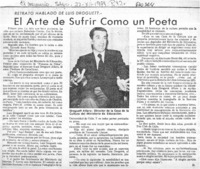 El arte de sufrir como un poeta