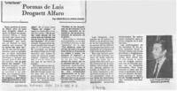 Poemas de Luis Droguett Alfaro