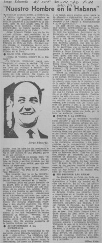 "Nuestro hombre en La Habana"